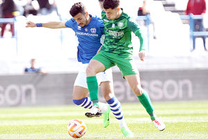 Ο Δασκαλάκης σε μια προσπάθειά του στο χθεσινό ματς με τον Ιωνικό