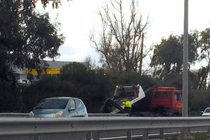 Τροχαίο στην εθνική οδό