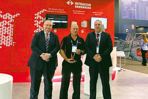 Από αριστερά προς τα δεξιά: Kartlos Edilashvili, CEO της Intracom Telecom, Wayne Anderson, διευθύνων σύμβουλος της Wave1 Pty Ltd, Isak Alon, BoD President της Intracom Telecom