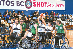 Φάση απο το νικηφόρο ματς του ΑΣΚΑ Ηράκλειο