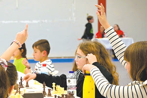 Περισσότεροι από 500 μαθητές συμμετείχαν στα φετινά πρωταθλήματα σκάκι