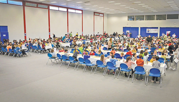 Περισσότεροι από 500 μαθητές συμμετείχαν στα φετινά πρωταθλήματα σκάκι