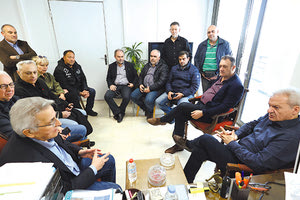 Στη Λότζια οι πρόεδροι ΓΣΕΕ και ΕΚΗ