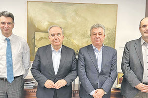 Από τις συναντήσεις που είχε ο περιφερειάρχης στην Αθήνα