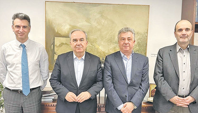 Από τις συναντήσεις που είχε ο περιφερειάρχης στην Αθήνα