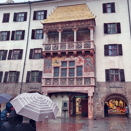 Το κενοτάφιο του Μαξιμιλιανού στο Ίνσμπρουκ