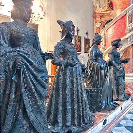 Το κενοτάφιο του Μαξιμιλιανού στο Ίνσμπρουκ