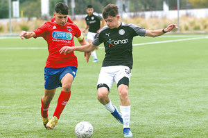 Φάση από την νίκη της Κ15 του ΟΦΗ επί του Πανιωνίου