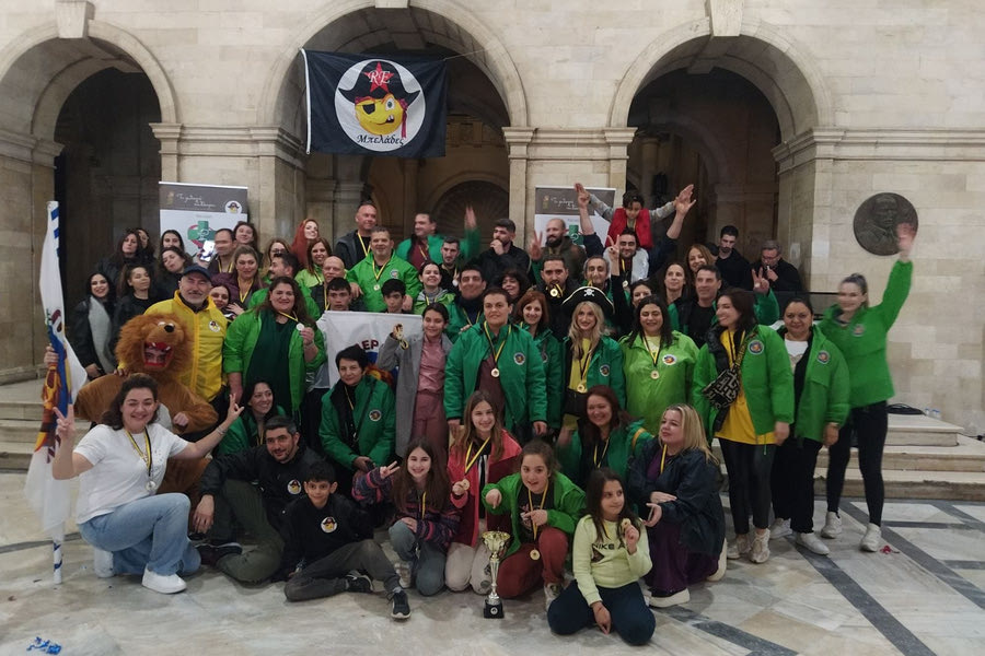 Η νικήτρια ομάδα στο 21ο Κυνήγι του Κρυμμένου Θησαυρού
