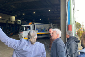 Στο Κέντρο διαλογής ανακυκλώσιμου υλικού ο Δήμαρχος Ηρακλείου