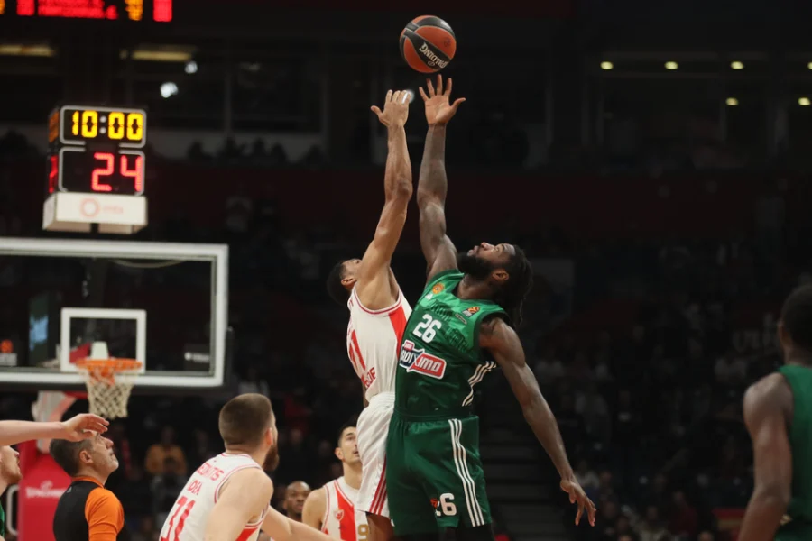 Αλμα τρίτης θέσης ο Παναθηναϊκός με το “διπλό” στο Βελιγράδι