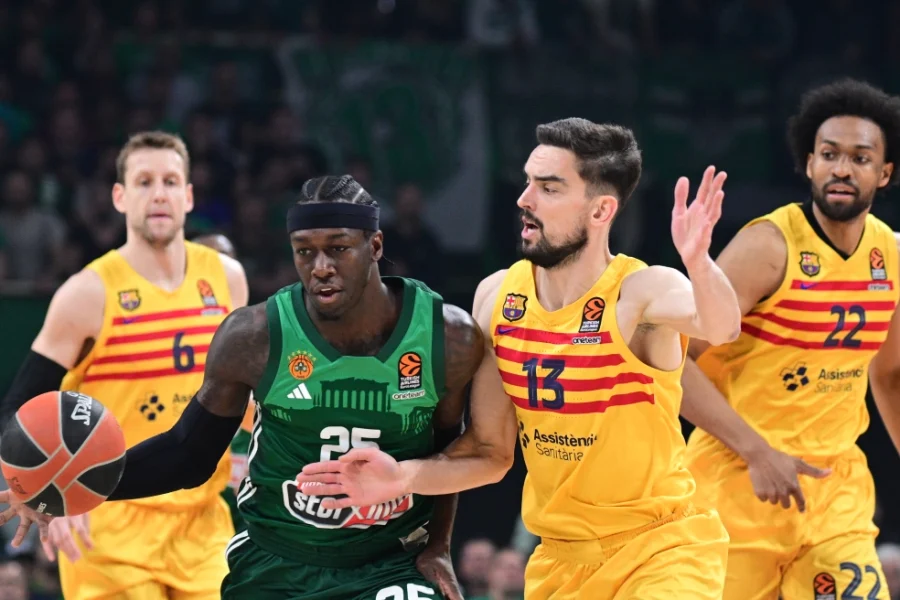 Δεύτερος στην Ευρωλίγκα ο Παναθηναϊκός με θρίαμβο επί της Μπαρτσελόνα