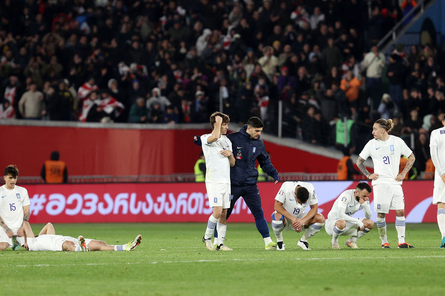 Στην Γεωργία έσβησε το όνειρο του EURO για την Εθνική