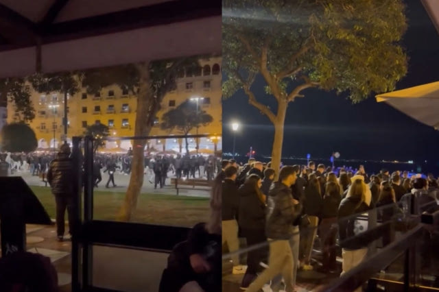 Η στιγμή που 150 άτομα επιτίθενται σε δύο τρανς- 21 συλλήψεις απο την ΕΛΑΣ