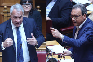 Σφοδρή αντιπαράθεση Βορίδη- Φάμελλου για τα Τέμπη