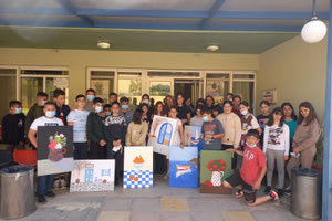 Γέμισε χρώματα και παιδικές ζωγραφιές το Κέντρο Υγείας Αρκαλοχωρίου