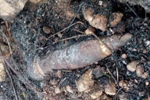 Η κατάσβεση της φωτιάς «αποκάλυψε» παλιά πυρομαχικά!