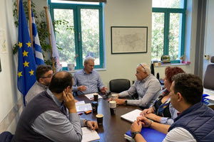 Στη ΔΕΥΑΗ ο Δήμαρχος: Στο επίκεντρο τα έργα, τα οικονομικά δεδομένα και η υποστελέχωση της Υπηρεσίας