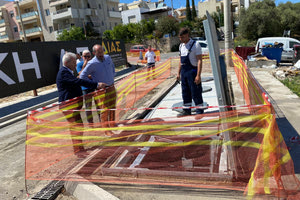 Ολοκληρώνεται η τοποθέτηση 100 υπόγειων κάδων σε περιοχές του Ηρακλείου