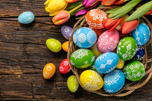 Πασχαλινό παζάρι στο αίθριο της Λότζια την Μ. Πέμπτη