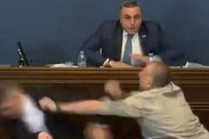 Πολύ ξύλο στο Κοινοβούλιο της Γεωργίας