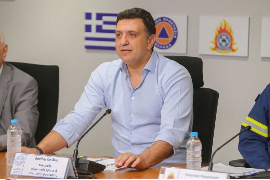 Κικίλιας για πυρκαγιά στο Άλσος Βεΐκου: Προσήχθησαν τρεις ανήλικοι
