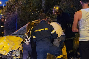 Νεκρός οδηγός έπειτα από μετωπική σύγκρουση αυτοκινήτων στον BOAK