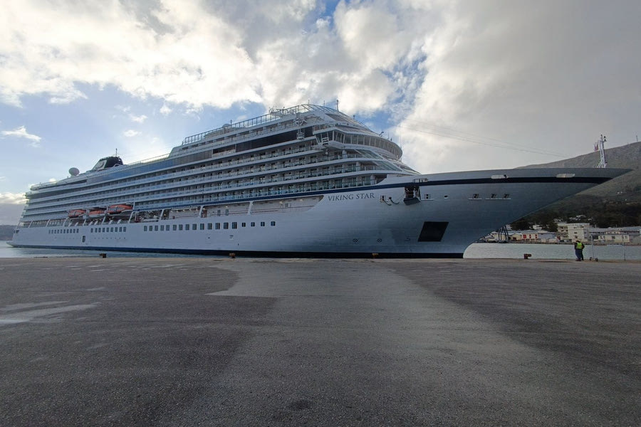 Στο λιμάνι της Σούδας το κρουαζιερόπλοιο «Viking star»