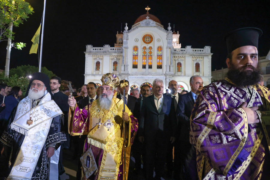 Συμμετείχε στην περιφορά του Επιταφίου ο Δήμαρχος