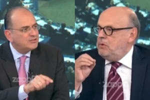 Αρπάχτηκαν στο στούντιο Λαζαρίδης και Αντώναρος