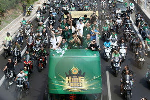 Βούλιαξε το αεροδρόμιο στην υποδοχή του πρωταθλητή Ευρώπης Παναθηναϊκού