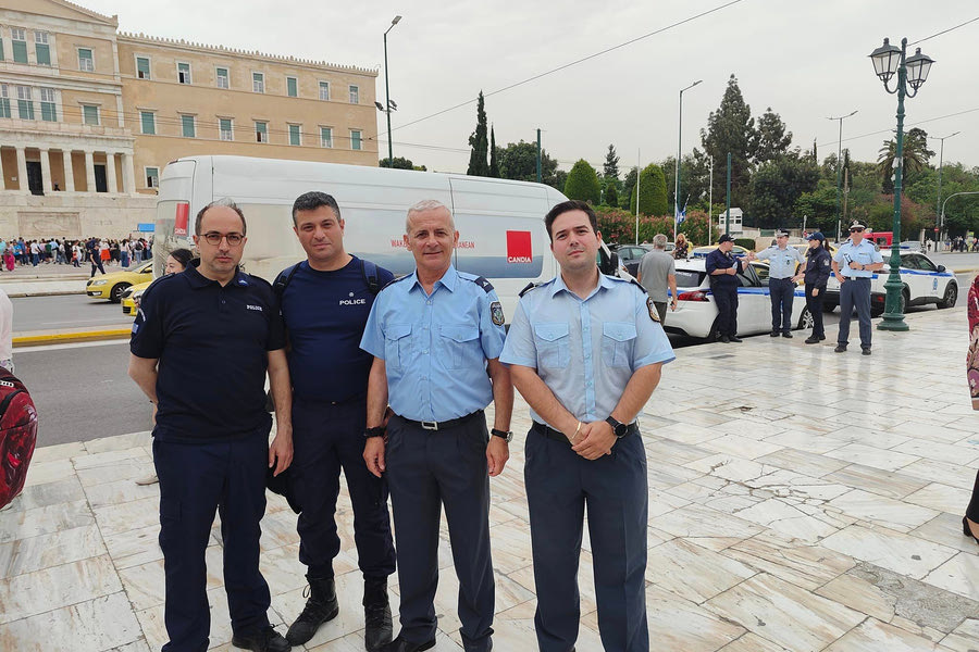 Δυναμικό “παρών” των αστυνομικών του Ηρακλείου στο κάλεσμα της ΠΟΑΣΥ στην Αθήνα