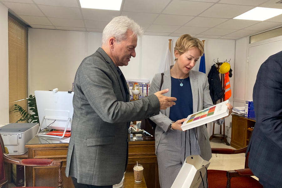 Συνάντηση του Δημάρχου Ηρακλείου με την Υφυπουργό Περιβάλλοντος