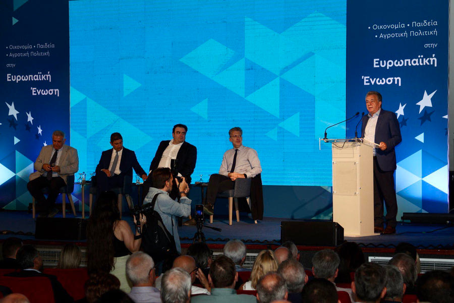 Στο επίκεντρο Παιδεία, Οικονομία και Αγροτική Πολιτική – φωτογραφίες και βίντεο από την εκδήλωση στο Ηράκλειο
