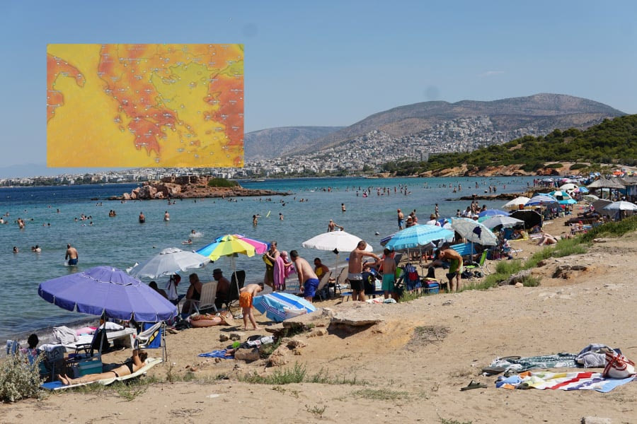Έρχεται ο πρώτος καύσωνας της χρονιάς – Μέχρι και 39 βαθμούς οι θερμοκρασίες