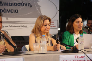 Μαρία Καρυστιανού από το Ηράκλειο: «Οφείλουμε στα παιδιά μας να μην σταματήσουμε…»