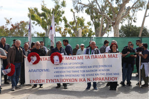 ”Kλικ” από τις δυναμικές απεργιακές συγκεντρώσεις σε όλη την Κρήτη