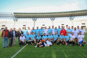 Με επιτυχία ο αγώνας ποδοσφαίρου μεταξύ Δημοτικών και Περιφερειακών Συμβούλων και Δημοσιογράφων