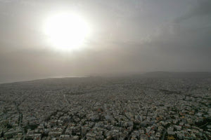 Αφρικανική σκόνη: Η χειρότερη μέρα για την Κρήτη