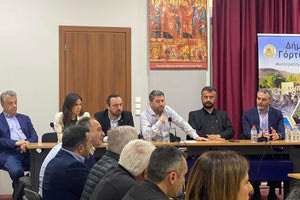 Για τα προβλήματα του Δήμου Γόρτυνας ενημερώθηκε το Σάββατο ο Νίκος Ανδρουλάκης