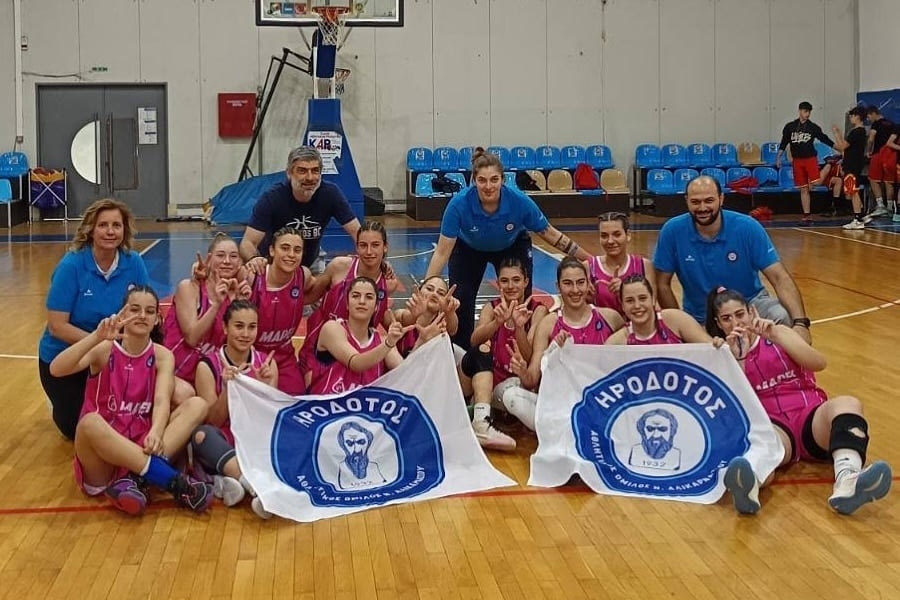 Πανηγυρικά στα τελικά των κορασίδων ο Ηρόδοτος