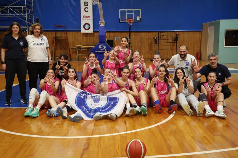 Σήμερα το μπαράζ μπάσκετ κορασίδων ανάμεσα στον Ηρόδοτο και τον Αίολο Μυτιλήνη