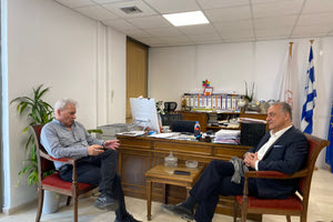 Με τον Ευρωβουλευτή της ΝΔ Μανώλη Κεφαλογιάννη συναντήθηκε ο Αλέξης Καλοκαιρινός.