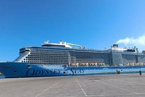 Στα Χανιά ένα από τα μεγαλύτερα κρουαζιερόπλοια στον κόσμο