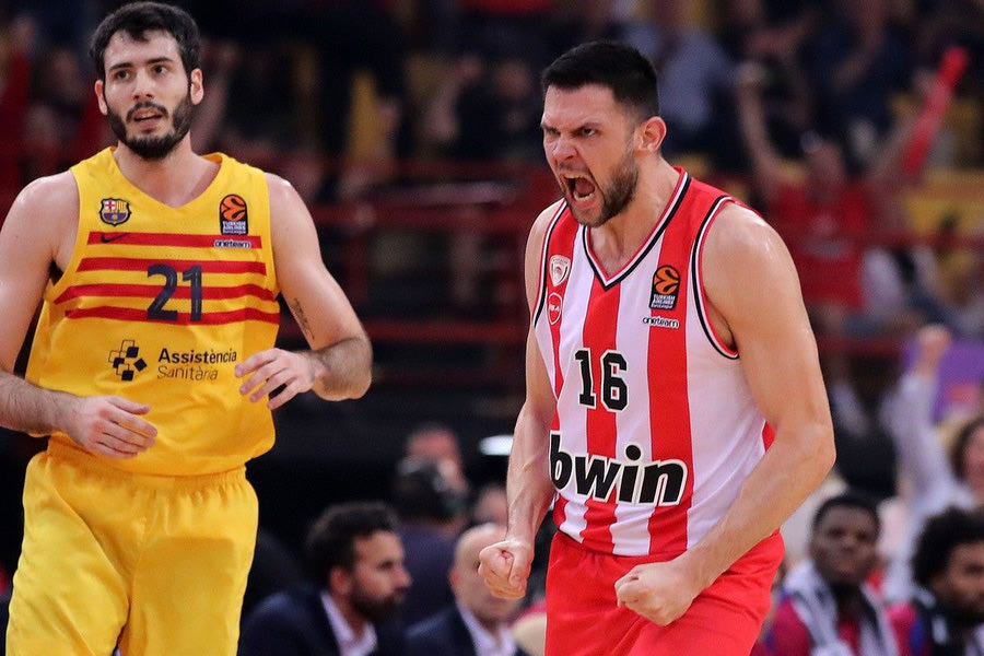 Ολυμπιακός – Μπαρτσελόνα 92-58: Την ισοπέδωσε…