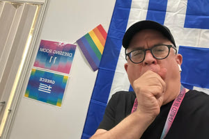 Ισραηλινός δημοσιογράφος πήγε έξω από το καμαρίνι της Μαρίνας Σάττι και χασμουριόταν