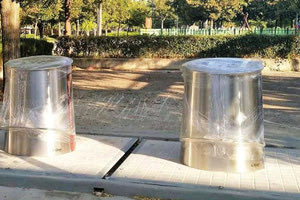 Από την πλατεία Ελευθερίας η εγκατάσταση των υπόγειων κάδων