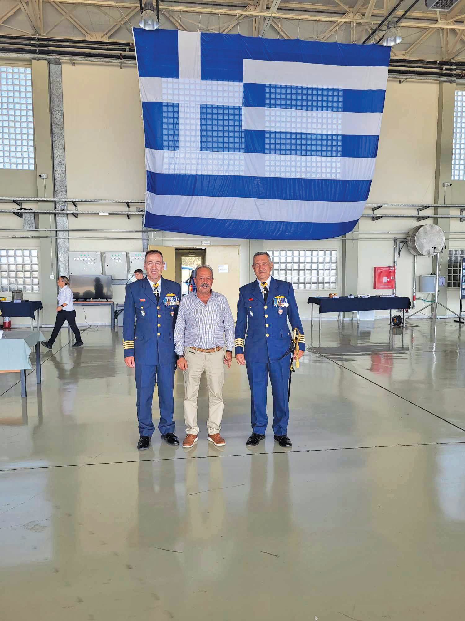 ταξίαρχος Ιωάννης Μαλισιώτης σμήναρχο Βασίλη Κρουστάλλη 