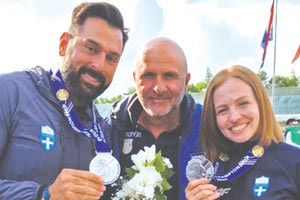 Σκοποβολή: Δεύτεροι στην Ευρώπη Μίττας και Κατζουράκη