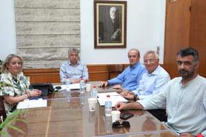 Συνάντηση Δημάρχου Ιεράπετρας με τον Περιφερειάρχη Κρήτης